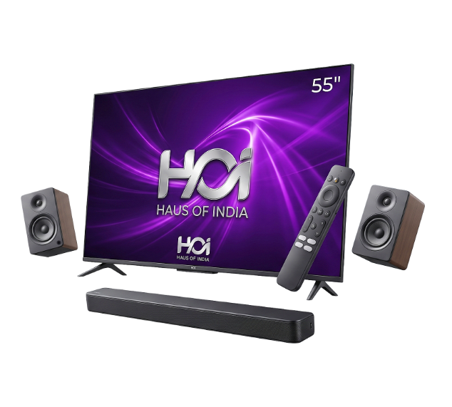 HAUS OF INDIA HOI-G Series Google TV Setup